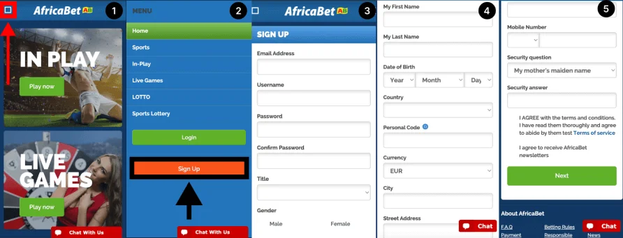 Checking africabet soccer results quickly and accurately